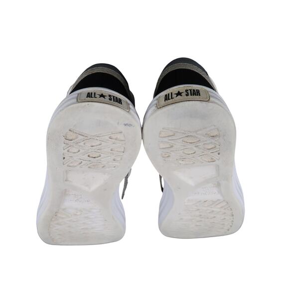 Converse Shoes Womens 6 Boat Sneakers 2 Eye Casual Lightweight Moc Black Gray - Picture 10 of 12